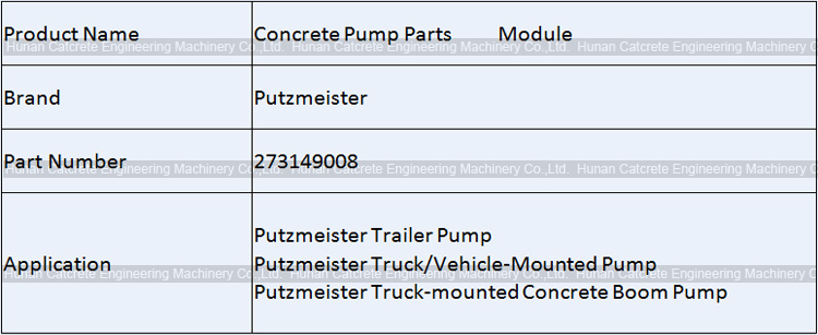 Putzmeister Concrete Pump Module 273149008