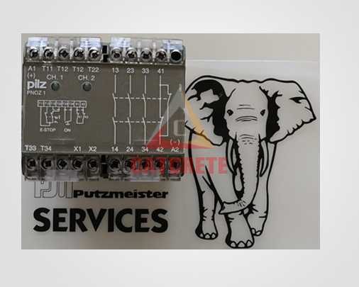 Putzmeister Concrete Pump Safety Relay 238390003