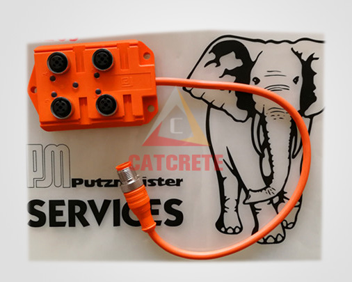 Putzmeister Concrete Pump Proximity Junction Box 4 Way CYL 1&2 462265