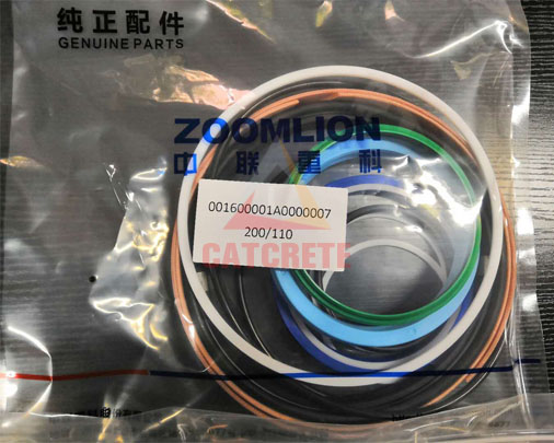 Zoomlion ZLJ5392THB125-44m Mobile Concrete Pump 3rd Boom Section Seal Kits 001600001A0000007 