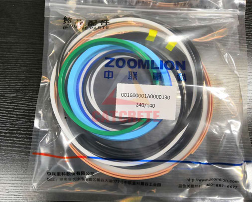 Zoomlion ZLJ5392THB125-44m Mobile Concrete Pump No.2 Second Boom Seal Kits 001600001A0000130 