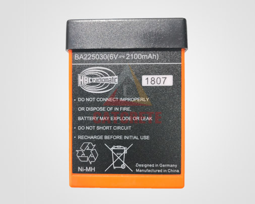 SANY Zoomlion Concrete Pump 2100mAh 6V HBC Battery BA225030