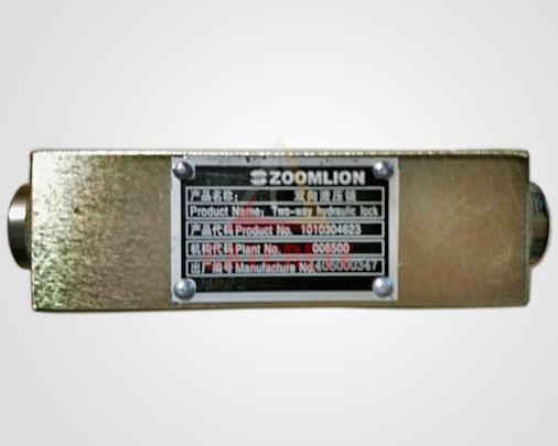 Zoomlion Crane Spare Parts Hydraulic Lock 1010304623