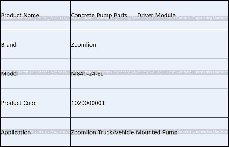 Zoomlion Driver Module M840-24-EL