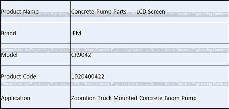 IFM CR9042 LCD Touch Screen