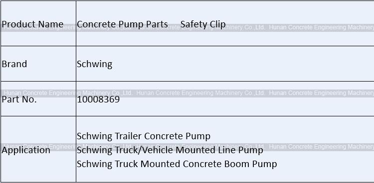 Schwing Safety Clip 10008369