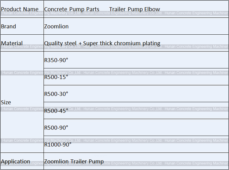 Concrete Pump Elbow