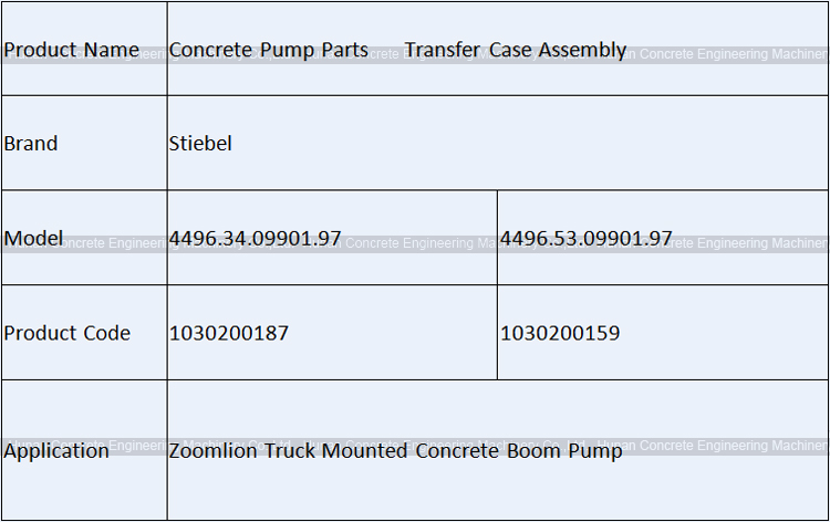 Stiebel PTO Case 4496.34.09901.97 Transfer Case Assembly