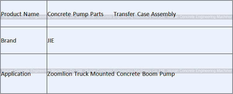 Zoomlion JIE Transfer Case Assembly /PTO