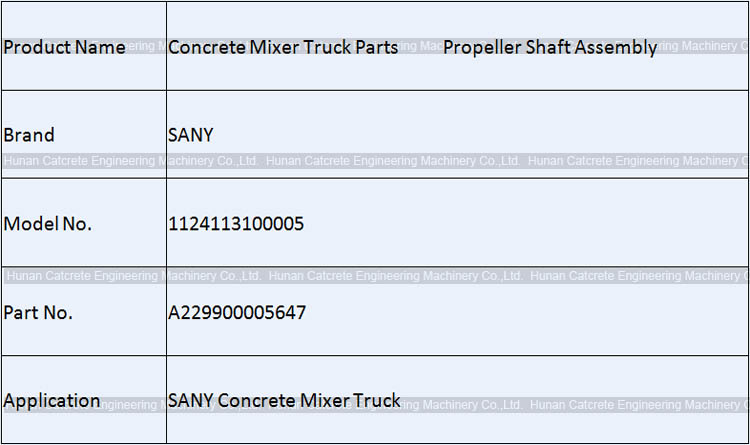 SANY Concrete Mixer Truck Parts Auxiliary Water Tank A229900005647